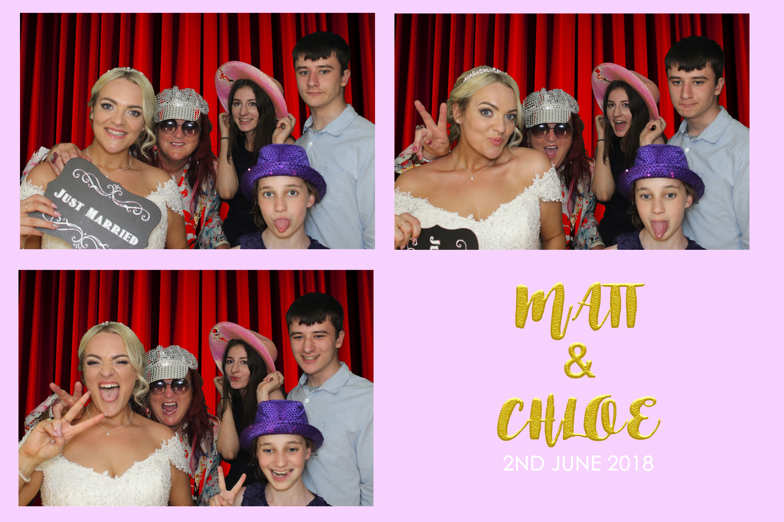 Matt & Chloe  | View more photos from the event at images.mobile-photo-booth.com/u/MobilePhotoBoothUK/Matt-Chloe